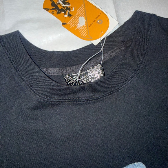 Akademiks Shirt Mens XXXL Black Akdmks Embroidered Logo Streetwear Short Sleeve - Picture 3 of 5